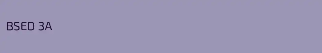 BSED 3A